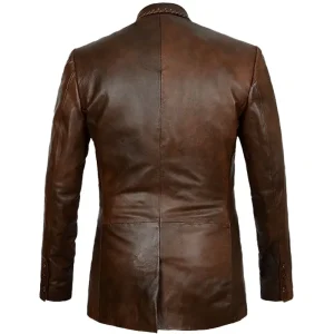 Men-Dark-Brown-Real-Leather-Blazer