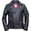 Men’s Cross Zip Brando Leather Jacket