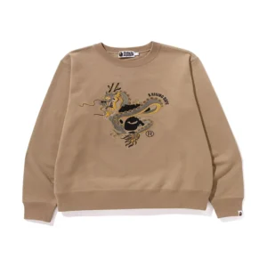 A BATHING APE Year Of Dragon Crewneck Sweatshirt