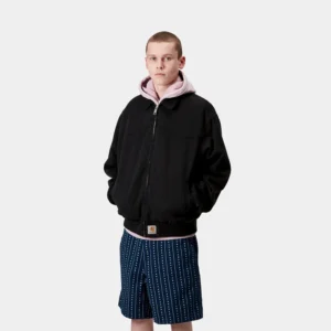 Carhartt WIP OG Santa Fe Jacket Spring Black Garment Dyed Jacket