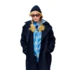 Jennifer Lawrence Black Coat