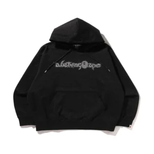A BATHING APE Metallic Yarn Pullover Hoodie