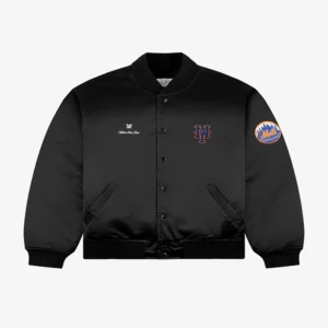 Aime Leon Dore Mets Satin Varsity Jacket