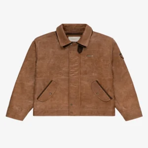Aime Leon Dore Leather Aviator Jacket