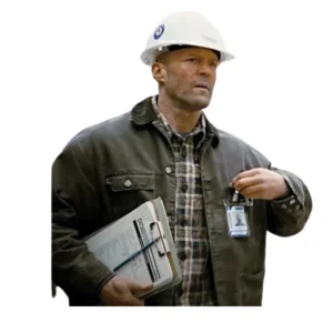 A Working Man 2025 Levon Cade Grey Jacket