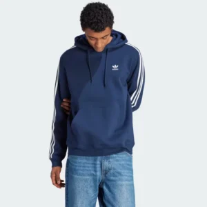 Adidas 3 Stripe Hoodie
