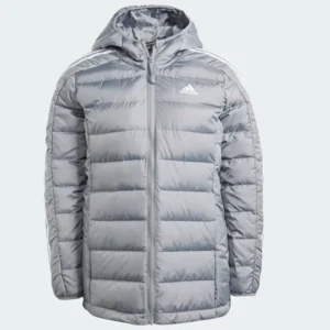 Adidas Essentials 3-Stripes Light Down Hooded Parka