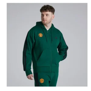Adidas Manchester Green United Hoodie