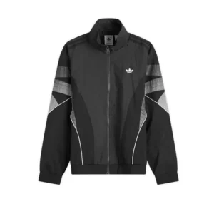 Adidas Men's Black Track Top Jacket