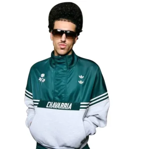 Adidas x Willy Chavarria Green Track Jacket