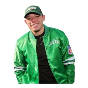 Anthony Ramos New York Jets Green Bomber Jacket