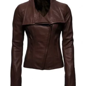 Arrow Lyla Michaels Brown Leather Jacket