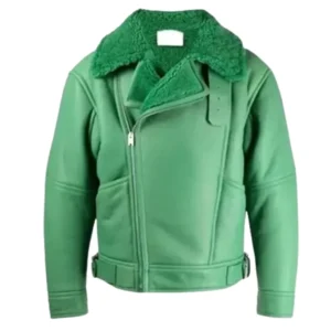 Aviator Shearling Leather Jacket