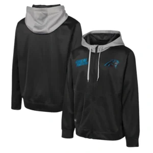 Carolina Panthers Fashion Graphic Black Jacket