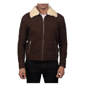 Coffner Brown Shearling Fur Jacket