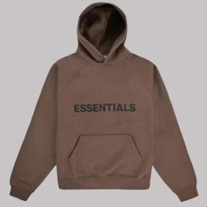 Essentials Brown Hoodie