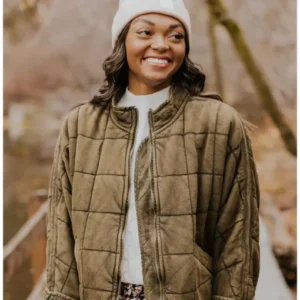 Free People Quilted Jacket