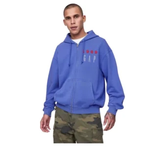 Gap Heavyweight 1969 Logo Full-Zip Hoodie