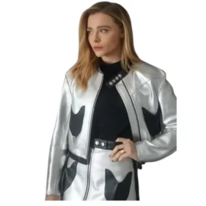 CCXP Chloe Moretz Silver Jacket