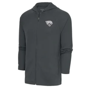 Jacksonville Jaguars Antigua Charcoal Hoodie