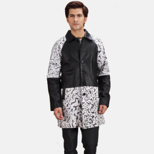 Artistry Black Dye Leather Coat