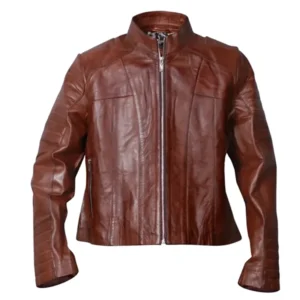 Men's Dark Brown Leather Jacket