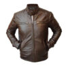 Men's Handmade Slim Fit Leather Jacket