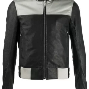 Men’s Slim Fit Biker Leather Jacket