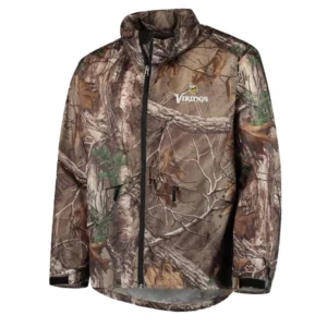 Minnesota Vikings Dunbrooke Realtree Camo Jacket