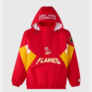OVO X NHL Calgary Flames Starter Jacket