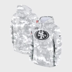 Salute to Service 2024 San Francisco 49ers Camo Hoodie