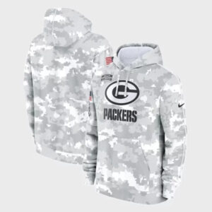 Salute to Service Green Bay Packers Camo Hoodie