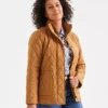 Style & Co. Women's Quilted Long Coat