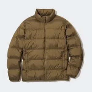 Mens Brown Puffer Jacket
