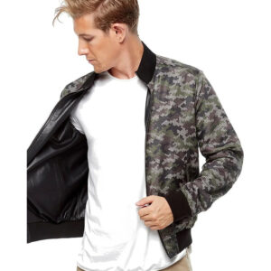 Men’s Real Black Leather Double Sided Jacket