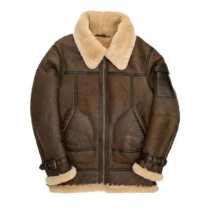 Mens B3 Aviator Leather Jacket