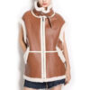 Womens-Long-Shearling-Leather-Vest