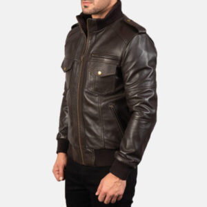Mens Bomber Leather Jackets